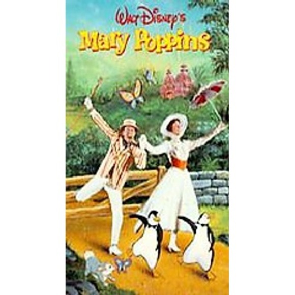 Other - Mary Poppins VHS Disney Video Tape Masterpiece Collection Clamshell Nearly New!